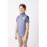 Veste d'équitation sans manches Horze Selina enfant - Velvet morning
