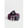 Ceinture Harcour Basta - Aubergine