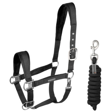 Halter en leadrope Waldhausen Velvet
