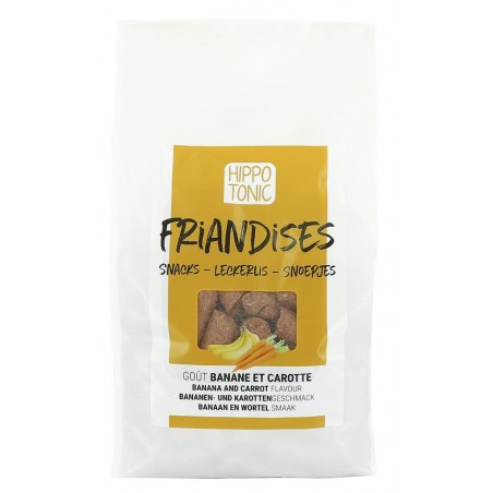 Bonbons Hippo-Tonic pour chevaux goût banane et carotte