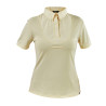 Short-sleeve lavallière blouse young rider Shires Aubrion - Geel