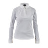 Chemise à lavallière manches longues Shires Aubrion - Blanc