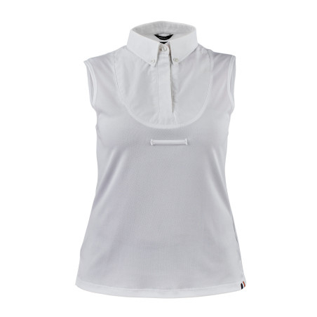 Mouwloze blouse met lavallière Shires Aubrion