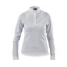Chemise de concours manches longues Shires Aubrion - Blanc