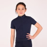 Chemise de concours Optima Gx jeune cavalier Shires Aubrion - Marine