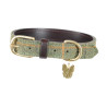 Collier pour chien en tweed Shires Digby & Fox - Carreaux rouge / jaune / bleu