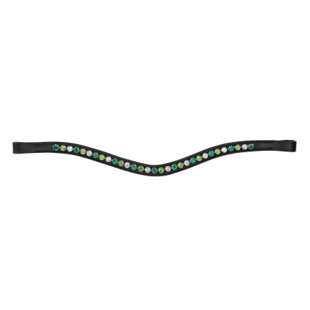Frontal strass vert Shires Velociti Gara