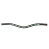 Frontal trois tons Shires Velociti Gara - Noir / vert