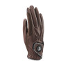 Gants d'équitation Aachen FlexFit Shires Aubrion - Marron