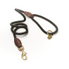 Laisse en corde fine Shires Digby & Fox - Noir