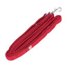 Laisse en sangle matelassée Shires Digby & Fox - Rouge