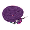 Longe de présentation matelassée Shires - Prune / magenta