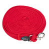 Longe de travail en sangle matelassée Shires - Rouge
