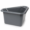 Mangeoire d'angle Shires Ezi-Kit - Gris