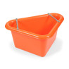Mangeoire d'angle Shires Ezi-Kit - Orange