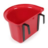 Draagbare hangvoerbak Shires Ezi-Kit - Rood