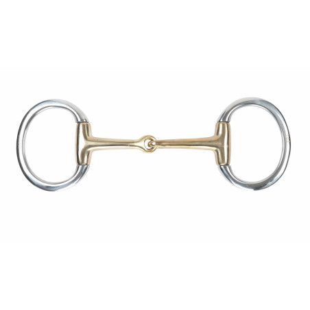 Olijftrens met gebroken platte ring messinglegering Shires