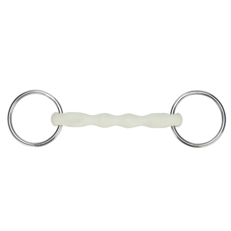 Mors anneaux libres canon courbe EquiKind Softie Shires
