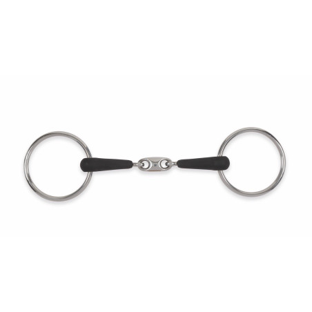 Mors anneaux libres double brisure EquiKind+ Shires