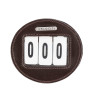 Porte-numéro de filet Shires Velociti - Marron