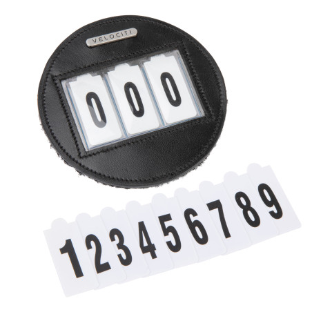Porte-numéro rond Shires Velociti