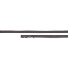 Rênes caoutchouc souple 61" Shires Velociti Gara - Noir