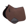 Shires Arma Deluxe katoenen springzadeldek - Bruin