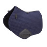 Shires Arma Deluxe katoenen springzadeldek - Marine