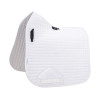 Shires Arma Deluxe katoenen dressuurzadeldek - Wit