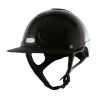 Antares Precision Premium-helm met Eclipse-klep - Zwart / zwart / chroom / zwart