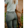 Pantalon Je t'aime Equithème Elsa femme - Kaki