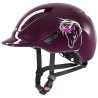 Uvex Kiddox matte helm - Bordeaux