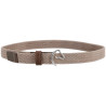 Gevlochten riem Equithème EK-Horse - Beige