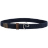 Ceinture tressée Equithème EK-Horse - Marine