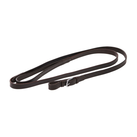 Longe met zilverkleurige ketting met vaste greep