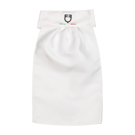 Plastron de concours avec logo brodé Equestro X Fise