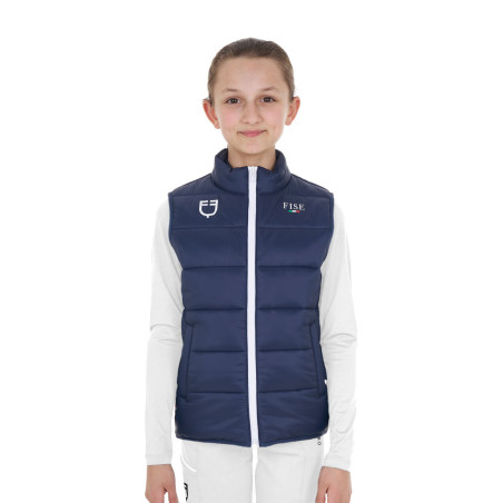 Unisex kinderslim-fit bodywarmer Equestro X Fise