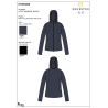 Veste Softshell Equestro femme ligne pliable - Marine blazer