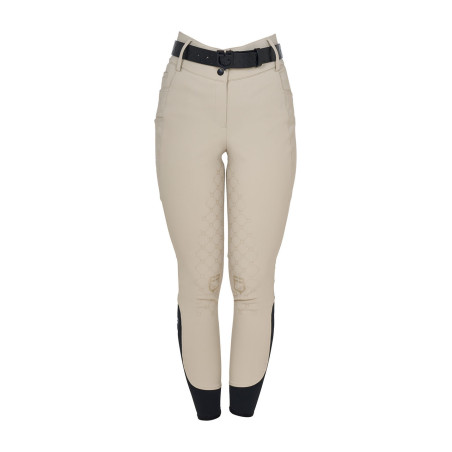 Pantalon Equestro taille haute monogramme femme