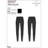 Pantalon Equestro taille haute monogramme femme - Noir