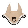Bonnet Equestro Double Stripes en tissu technique - Oxford tan / noir