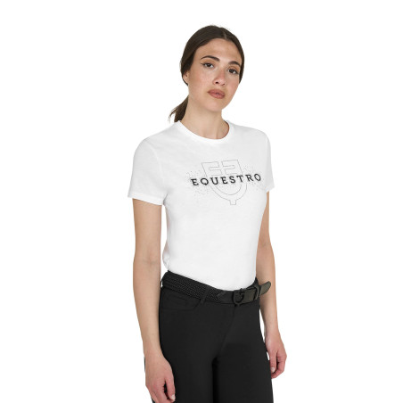 Dames T-shirt Elegant van katoen