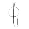 Martingale collier Êquestro en cuir NEW - Noir