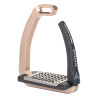 Étriers Acavallo Rel-X bras Easy profilé - Titanium rose