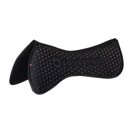 Memory foam schaftbeschermer met glinsterende grip en siliconen logo