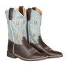Kinderlaarzen Arrow Western - Bruin / lichtblauw