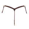 Collier de chasse western Pool's en cuir - Huilé