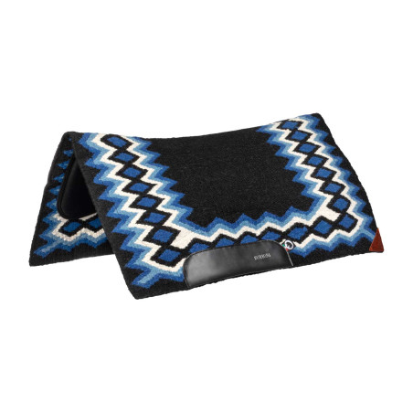 Tapis western Burioni show en laine avec rembourrage en Dry F