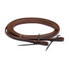 Rênes Waterloop huilées 5/8" Platinium Pro - Huilé