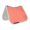 Tapis de dressage Equestro matelassé Wave en tissu technique - Fleur du désert / brume portuaire